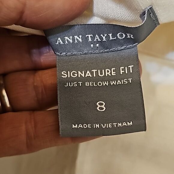 ANN TAYLOR WIDELEG PANTS SIZE 8. - Picture 7 of 10